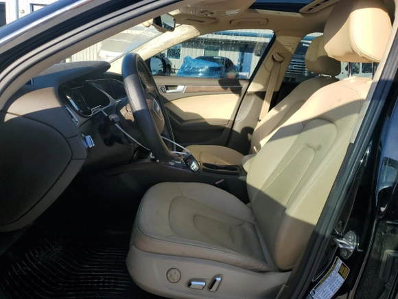 2014 Audi A4 Premium Plus with VIN WAUEFAFLXEN015186, listed as a Copart auction lot 81323784 with 80,198 mi miles and Salvage Title. Bid and sale history available at carsss.com. Image 7.