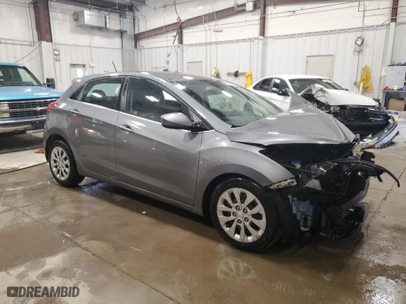 2016 Hyundai Elantra GT with VIN KMHD35LH6GU291707, listed as a Copart auction lot 50984425 with 0 mi miles and Non Repairable. Bid and sale history available at carsss.com. Image 4.