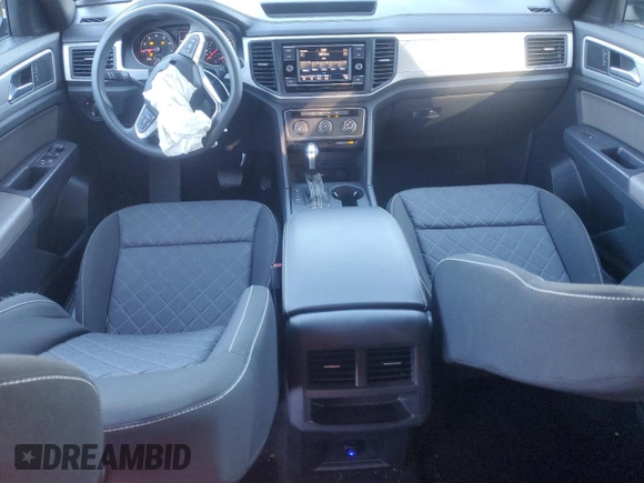 2021 Volkswagen Atlas S with VIN 1V2GC2CA5MC231193, listed as a Copart auction lot 86912884 with 25,595 mi miles and Salvage title. Bid and sale history available at DreamBid. Image 8.