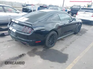 2016 Ford Mustang GT with VIN 1FA6P8CF8G5318052, listed as a IAAI auction lot 41946337 with 126,611 mi miles. Bid and sale history available at carsss.com. Image 4.