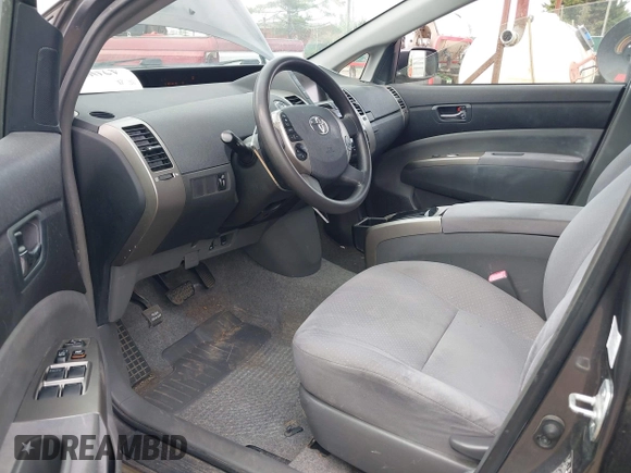 2007 Toyota Prius with VIN JTDKB20U573284607, listed as a IAAI auction lot 42099736 with 243,976 mi miles. Bid and sale history available at carsss.com. Image 5.