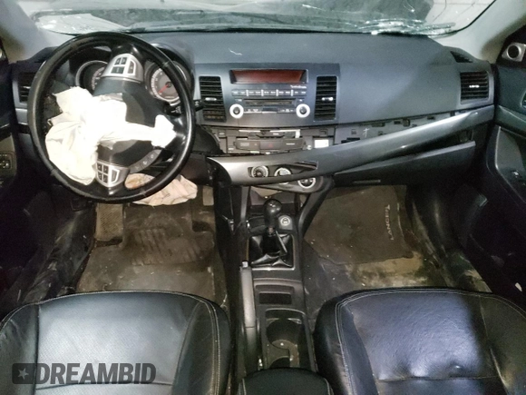 2009 Mitsubishi Lancer GTS z VIN JA3AU86W99U602354, wystawiony jako Copart lot #58919705 z przebiegiem 232 045 mil mil oraz Szkoda całkowita • Salvage title. Historia ofert i sprzedaży dostępna na DreamBid. Obrazek 8.