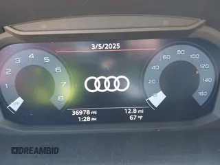 2023 Audi Q3 S line Premium with VIN WA1DECF36P1129512, listed as a IAAI auction lot 41722138 with 36,978 mi miles and . Bid and sale history available at DreamBid. Image 7.