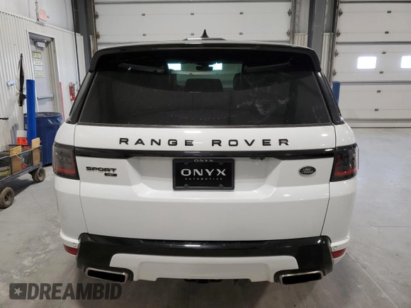 2019 Land Rover Range Rover Sport HST with VIN SALWS2SU3KA862151, listed as a Copart auction lot 89407105 with 75,198 mi miles and Salvage title. Bid and sale history available at DreamBid. Image 6.
