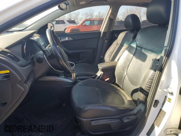 2013 Kia Forte SX with VIN KNAFW4A39D5699241, listed as a Copart auction lot 47417225 with 75,632 mi miles and Salvage Title. Bid and sale history available at carsss.com. Image 7.