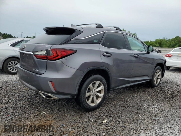 2016 Lexus RX 350 with VIN 2T2ZZMCA5GC022564, listed as a Copart auction lot 56579535 with 123,459 mi miles and Salvage title. Bid and sale history available at DreamBid. Image 3.