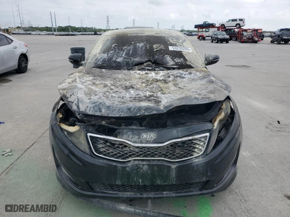 2012 Kia Optima SX with VIN 5XXGR4A6XCG013386, listed as a Copart auction lot 53230285 with 0 mi miles and Salvage Title. Bid and sale history available at carsss.com. Image 5.