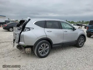 2021 Honda CR-V EX with VIN 7FARW1H50ME014102, listed as a Copart auction lot 53460905 with 85,596 mi miles and Salvage Title. Bid and sale history available at carsss.com. Image 3.
