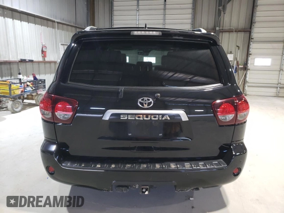 2020 Toyota Sequoia Platinum with VIN 5TDDY5G17LS179368, listed as a Copart auction lot 41524835 with 55,319 mi miles and Salvage Title. Bid and sale history available at carsss.com. Image 6.