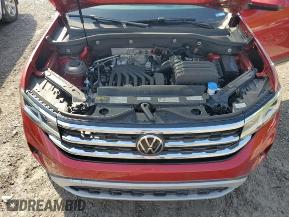 2021 Volkswagen Atlas SE z VIN 1V2KR2CA2MC505815, wystawiony jako Copart lot #54756465 z przebiegiem 51 653 mil mil oraz Szkoda całkowita • Salvage title. Historia ofert i sprzedaży dostępna na DreamBid. Obrazek 12.