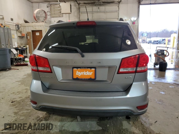2015 Dodge Journey SXT with VIN 3C4PDCBB9FT694895, listed as a Copart auction lot 87417834 with 129,946 mi miles and Salvage Title. Bid and sale history available at carsss.com. Image 6.
