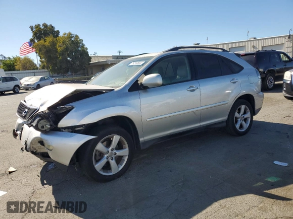 2005 Lexus RX with VIN JTJGA31U150055091, listed as a Copart auction lot 76299834 with 248,226 mi miles and Salvage Title. Bid and sale history available at carsss.com. Image 1.