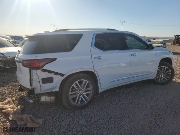 2023 Chevrolet Traverse High Country with VIN 1GNERNKW1PJ233990, listed as a Copart auction lot 84212234 with 8,490 mi miles and Salvage Title. Bid and sale history available at carsss.com. Image 3.