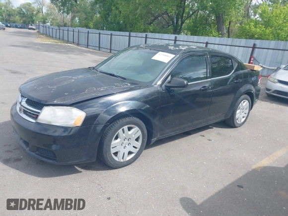 2014 Dodge Avenger SE with VIN 1C3CDZAGXEN226644, listed as a IAAI auction lot 42208064 with 134,995 mi miles and . Bid and sale history available at DreamBid. Image 2.