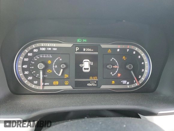 2022 Hyundai Tucson SE with VIN 5NMJA3AE6NH067111, listed as a Copart auction lot 47481575 with 43,672 mi miles and Non Repairable. Bid and sale history available at carsss.com. Image 9.