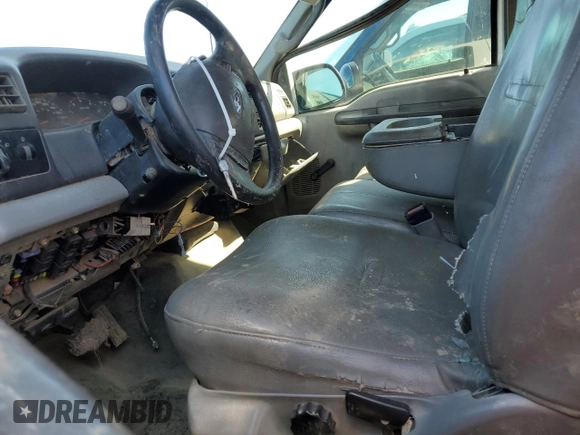 2003 Ford F-250 with VIN 3FTNX21L43MB35635, listed as a Copart auction lot 86396734 with Not provided miles and Salvage title. Bid and sale history available at DreamBid. Image 7.