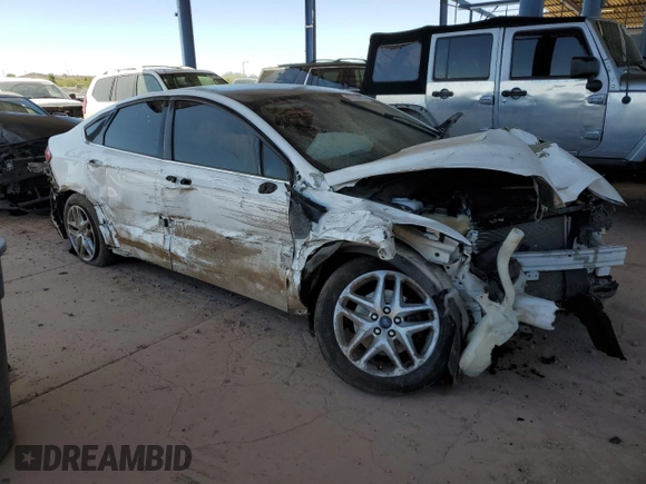 2016 Ford Fusion SE with VIN 3FA6P0H73GR250128, listed as a Copart auction lot 47236925 with Not Provided miles and Salvage Title. Bid and sale history available at carsss.com. Image 4.