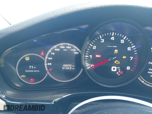 2019 Porsche Panamera with VIN WP0AA2A76KL100470, listed as a IAAI auction lot 41871436 with 48,650 mi miles and . Bid and sale history available at DreamBid. Image 16.