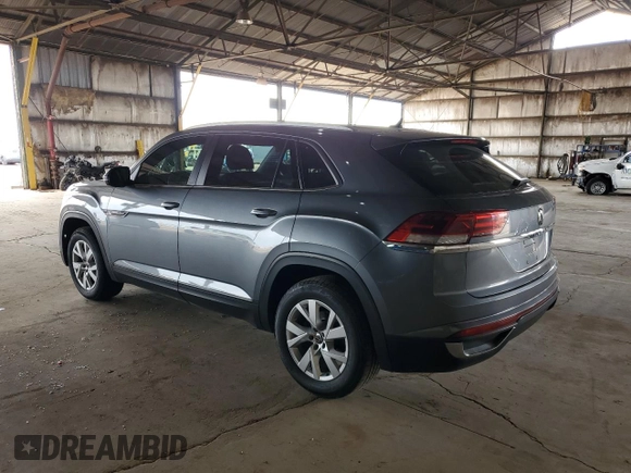 2021 Volkswagen Atlas S with VIN 1V2GC2CAXMC214857, listed as a Copart auction lot 55973985 with 71,313 mi miles and Salvage title. Bid and sale history available at DreamBid. Image 2.