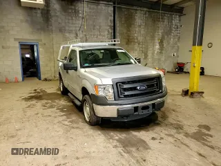 2014 Ford F-150 XL with VIN 1FTMF1EF8EFB92288, listed as a Copart auction lot 58770415 with 65,059 mi miles and Salvage title. Bid and sale history available at DreamBid. Image 13.