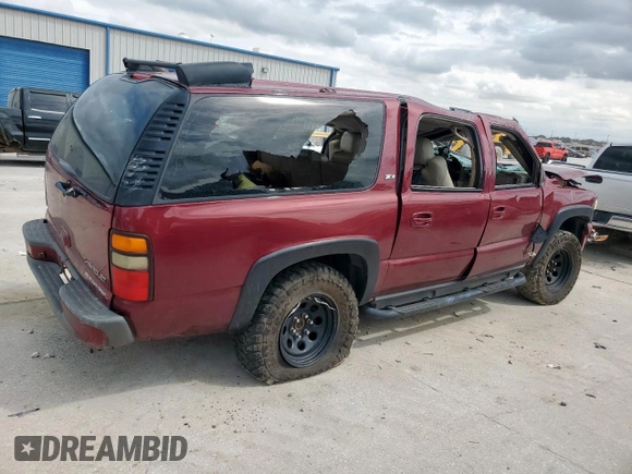 2004 Chevrolet Suburban Z71 with VIN 3GNFK16Z64G127313, listed as a Copart auction lot 50956365 with Not provided miles and Non repairable. Bid and sale history available at DreamBid. Image 3.