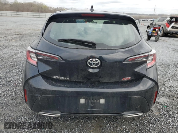 2020 Toyota Corolla Hatchback XSE with VIN JTNC4RBE1L3086271, listed as a Copart auction lot 50219525 with 65,077 mi miles and Salvage Title. Bid and sale history available at carsss.com. Image 6.