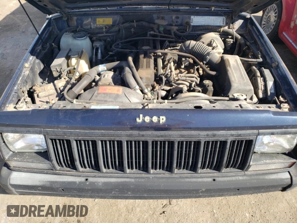 1994 Jeep Cherokee SE with VIN 1J4FJ28S7RL175098, listed as a Copart auction lot 44138405 with 108,558 mi miles and Salvage Title. Bid and sale history available at carsss.com. Image 12.