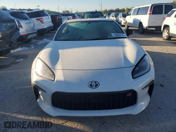 2023 Toyota GR86 Premium with VIN JF1ZNBE18P9752644, listed as a Copart auction lot 74026414 with 10,181 mi miles and Salvage Title. Bid and sale history available at carsss.com. Image 5.