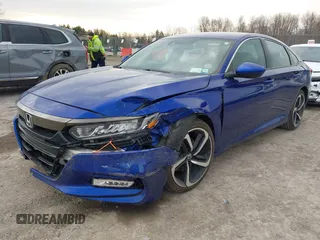 2019 Honda Accord Sport with VIN 1HGCV1F37KA082961, listed as a IAAI auction lot 41834095 with 44,167 mi miles and . Bid and sale history available at carsss.com. Image 18.