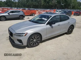 2023 Volvo S60 Plus Dark Theme with VIN 7JRH60FL9PG252044, listed as a Copart auction lot 60442785 with 61,265 mi miles and Clean title. Bid and sale history available at DreamBid. Image 1.