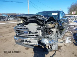2023 Ford F-150 XL with VIN 1FTFW1E89PFC59073, listed as a IAAI auction lot 41420163 with 14,565 mi miles. Bid and sale history available at carsss.com. Image 17.