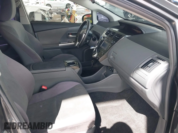 2012 Toyota Prius Two with VIN JTDZN3EU2C3184513, listed as a IAAI auction lot 41799295 with 286,858 mi miles and . Bid and sale history available at DreamBid. Image 5.