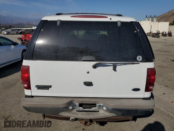 2001 Ford Expedition Eddie Bauer with VIN 1FMRU17L71LA40850, listed as a Copart auction lot 72085354 with 103,469 mi miles and Clean title. Bid and sale history available at DreamBid. Image 6.