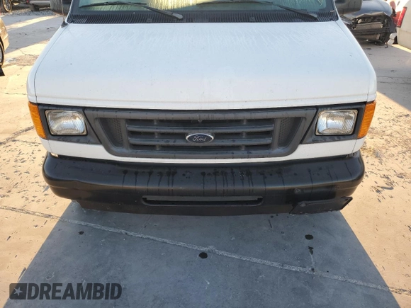 2004 Ford Econoline Cargo with VIN 1FTRE14W64HA29300, listed as a Copart auction lot 49806545 with 116,855 mi miles and Salvage Title. Bid and sale history available at carsss.com. Image 11.