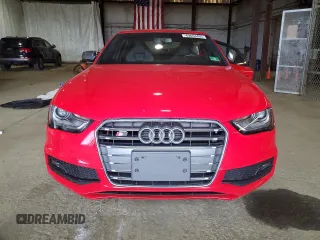 2014 Audi S4 Premium Plus z VIN WAUDGAFL3EA042813, wystawiony jako Copart lot #49654405 z przebiegiem Nie podano mil oraz Szkoda całkowita • Salvage title. Historia ofert i sprzedaży dostępna na DreamBid. Obrazek 5.