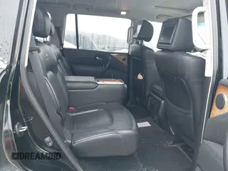 2011 Infiniti QX56 7-passenger with VIN JN8AZ2NF5B9504016, listed as a IAAI auction lot 41617136 with 210,584 mi miles and . Bid and sale history available at DreamBid. Image 8.