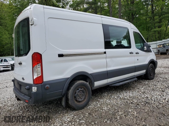 2016 Ford Transit Cargo with VIN 1FTYR2CM1GKB43234, listed as a Copart auction lot 88966655 with 59,239 mi miles and Salvage title. Bid and sale history available at DreamBid. Image 3.