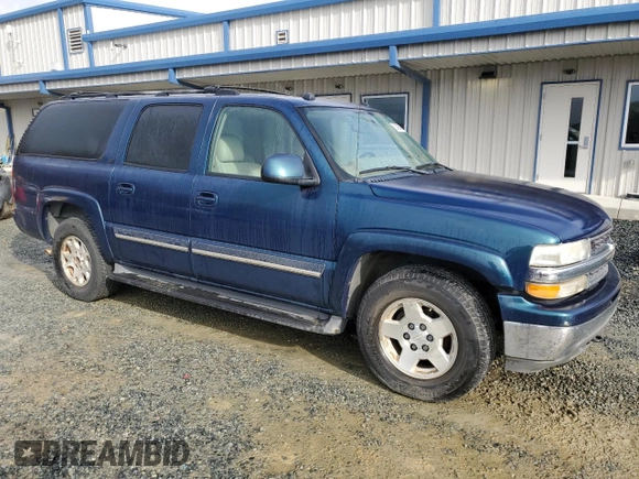 2005 Chevrolet Suburban Z71 with VIN 3GNFK16Z95G145435, listed as a Copart auction lot 83986034 with 186,709 mi miles and Clean Title. Bid and sale history available at carsss.com. Image 4.