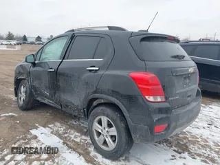 2019 Chevrolet Trax LT with VIN KL7CJPSB6KB873807, listed as a IAAI auction lot 41555685 with 120,844 mi miles. Bid and sale history available at carsss.com. Image 3.
