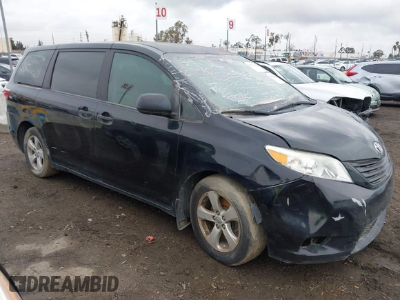 2017 Toyota Sienna L with VIN 5TDZZ3DC5HS872380, listed as a IAAI auction lot 41576831 with 78,716 mi miles and . Bid and sale history available at DreamBid. Image 1.