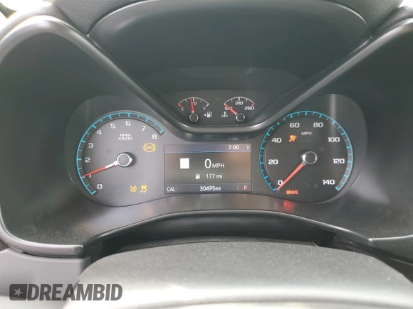 2022 GMC Canyon 4WD Denali with VIN 1GTG6EENXN1223923, listed as a Copart auction lot 46673415 with 30,495 mi miles and Salvage Title. Bid and sale history available at carsss.com. Image 9.