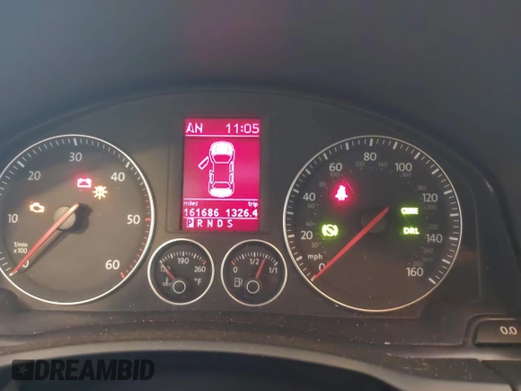 2006 Volkswagen Jetta 1.9L TDI z VIN 3VWDT71K26M624953, wystawiony jako IAAI lot #42420386 z przebiegiem 161 686 mil mil oraz . Historia ofert i sprzedaży dostępna na DreamBid. Obrazek 7.