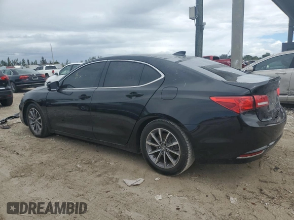 2019 Acura TLX with VIN 19UUB1F37KA009960, listed as a Copart auction lot 47013015 with 0 mi miles and Non Repairable. Bid and sale history available at carsss.com. Image 2.