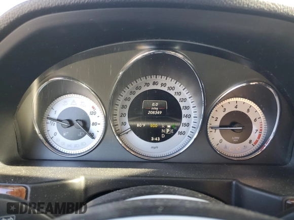 2013 Mercedes-Benz GLK 350 with VIN WDCGG5HB8DG019643, listed as a Copart auction lot 77830324 with 208,349 mi miles and Salvage Title. Bid and sale history available at DreamBid. Image 9.