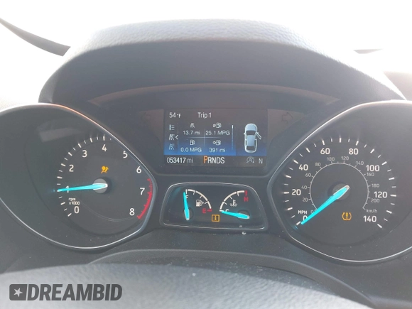 2019 Ford Escape SE z VIN 1FMCU9GD6KUC50283, wystawiony jako IAAI lot #41941204 z przebiegiem 53 417 mil mil oraz . Historia ofert i sprzedaży dostępna na DreamBid. Obrazek 7.