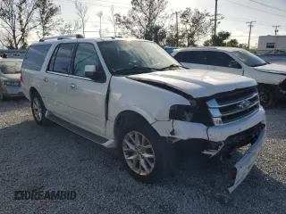 2015 Ford Expedition Max Limited with VIN 1FMJK1KT7FEF07240, listed as a Copart auction lot 84794434 with 191,534 mi miles and Clean Title. Bid and sale history available at carsss.com. Image 4.