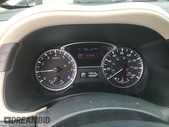 2017 Infiniti QX60 with VIN 5N1DL0MM4HC517751, listed as a Copart auction lot 52100765 with 75,843 mi miles and Salvage Title. Bid and sale history available at DreamBid. Image 9.