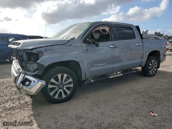 2019 Toyota Tundra 4WD SR5 with VIN 5TFHY5F14KX812677, listed as a Copart auction lot 51691455 with 0 mi miles and Salvage Title. Bid and sale history available at carsss.com. Image 1.