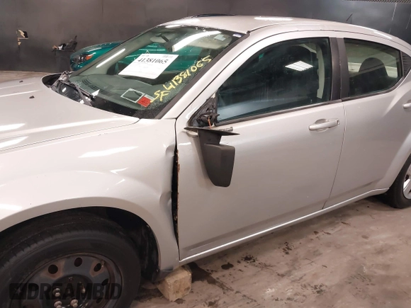 2010 Dodge Avenger SXT with VIN 1B3CC4FB8AN150108, listed as a IAAI auction lot 41381065 with 71,967 mi miles and . Bid and sale history available at DreamBid. Image 6.