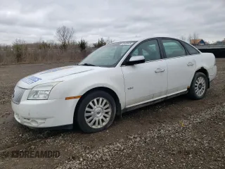 2008 Mercury Sable with VIN 1MEHM40W28G620529, listed as a Copart auction lot 46482975 with 156,112 mi miles and Salvage Title. Bid and sale history available at carsss.com. Image 1.